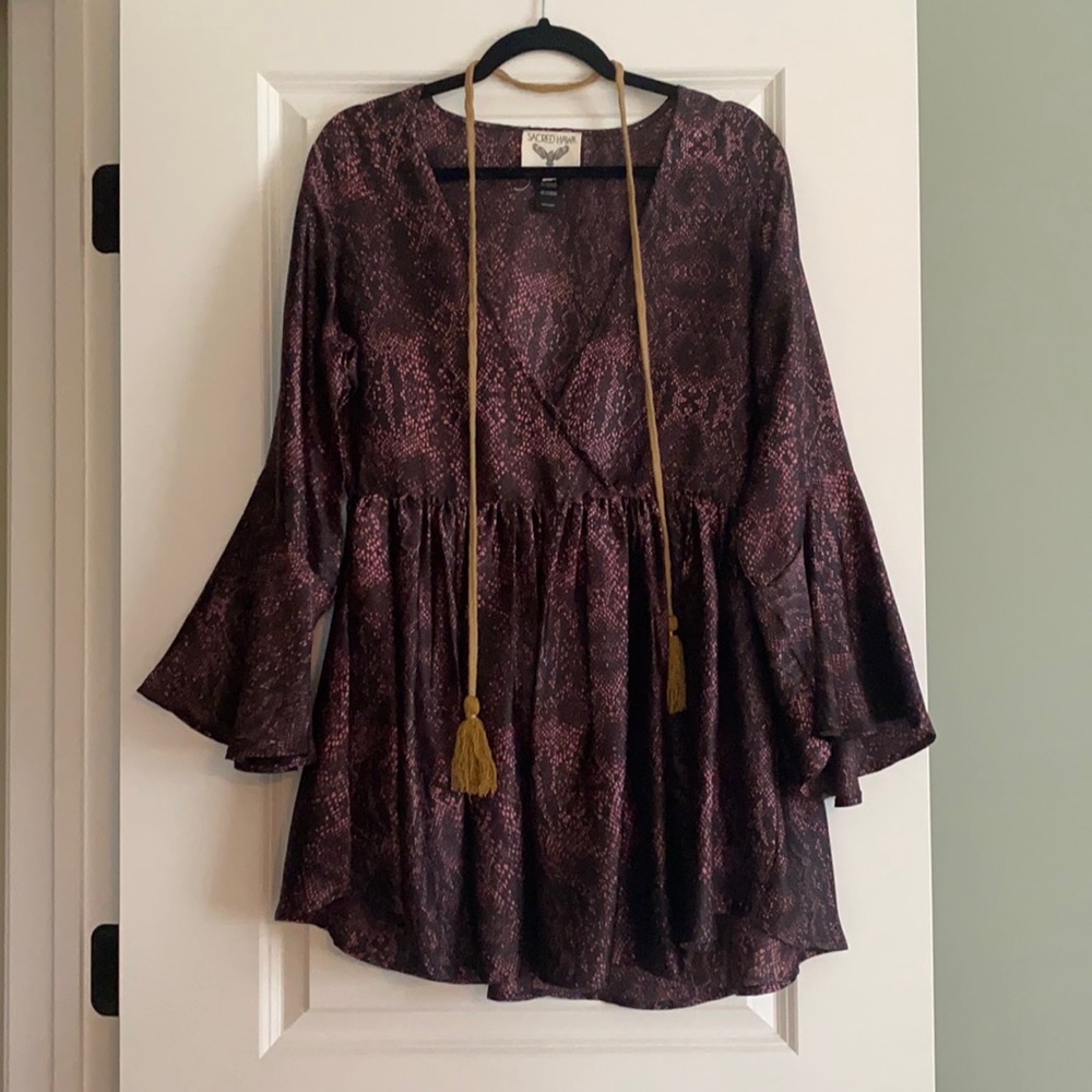 Purple dress